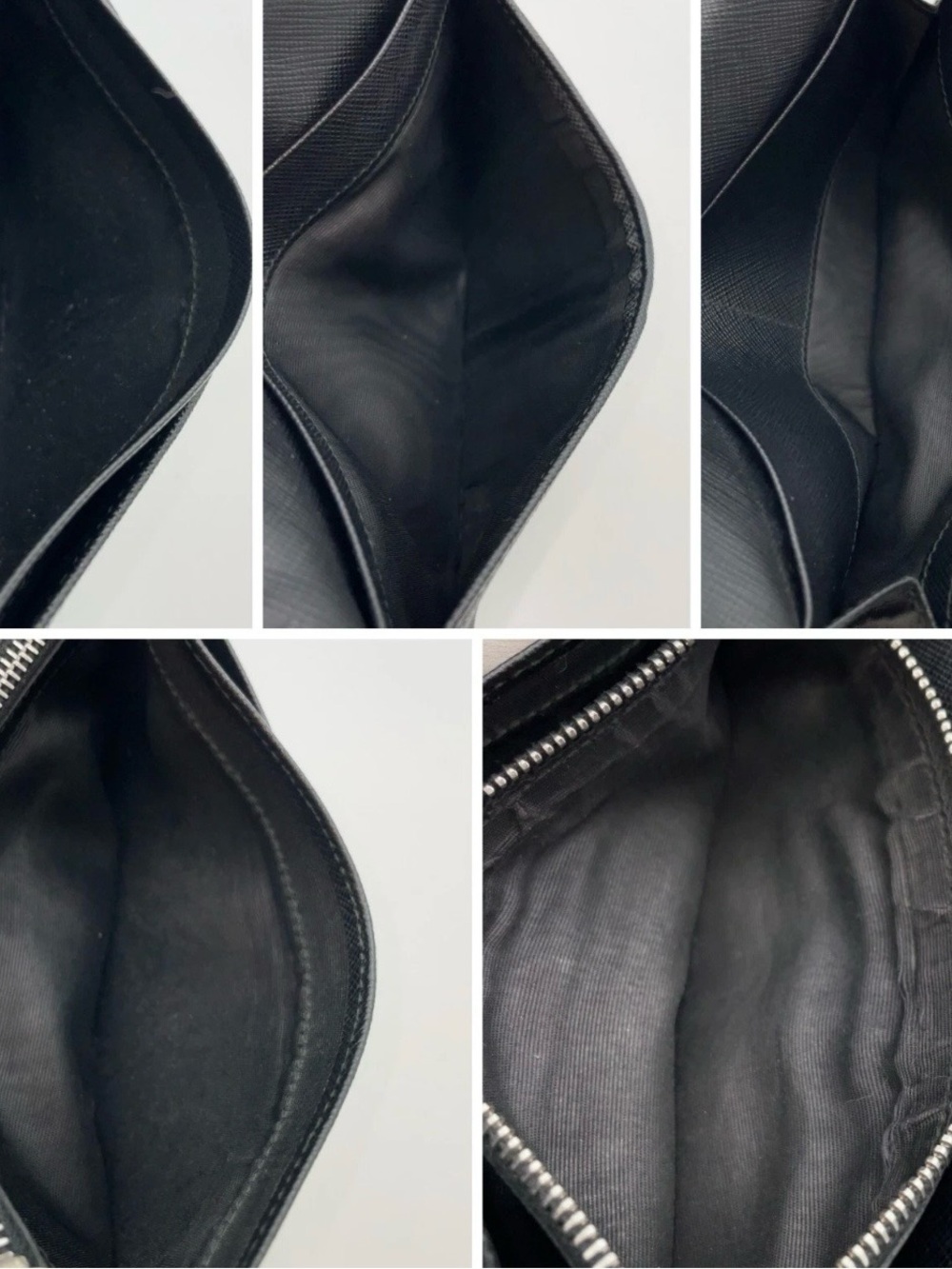 PRADA Bi-fold Black Long Wallet - Picture 6 of 10